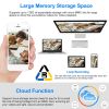 720P WiFi IP Camera Motion Detection IR Night Vision Camcorder Indoor 360° Coverage Security Surveillance App Cloud Available for Baby Elder