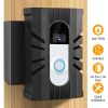Anti-Theft Video Doorbell Door Mount No-Drill Doorbell Holder Doorbell Mounting Bracket Fit for Most Doorbell Camera Accessories