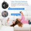 720P WiFi IP Camera Smart Home Security Surveillance Camera Night Vision Motion Detection Two Way Talk Loop Recording App Available for Pet/Nanny/Elde