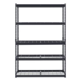 Storage Shelves 5 Tier Adjustable Heavy Duty Garage Shelving Units 3000 lbs (size: 20x48x72 inch)